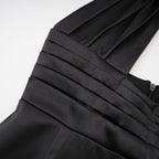 Honorine kesim mini elbise