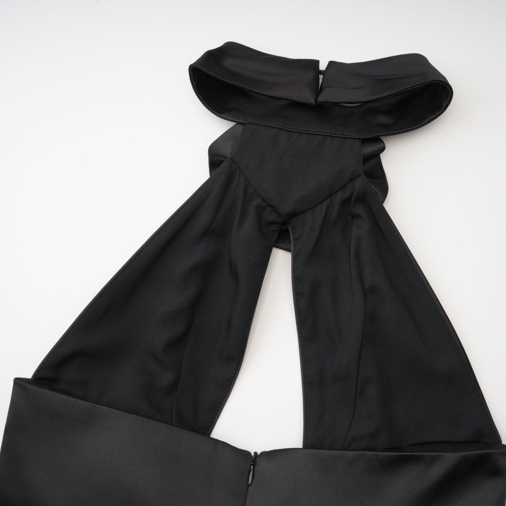 Honorine kesim mini elbise