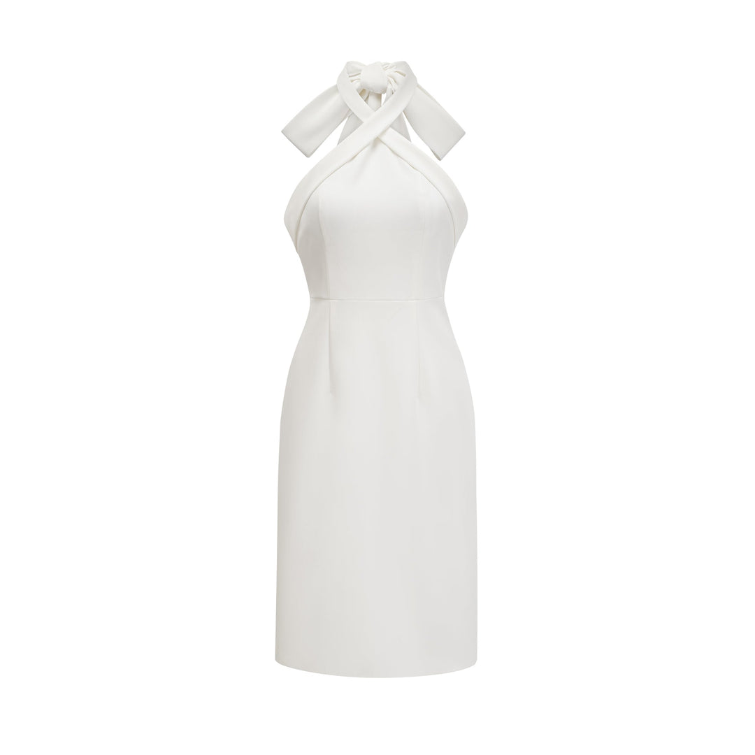 Azzurra midi elbise