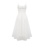 Sancia kayışlı midi elbise