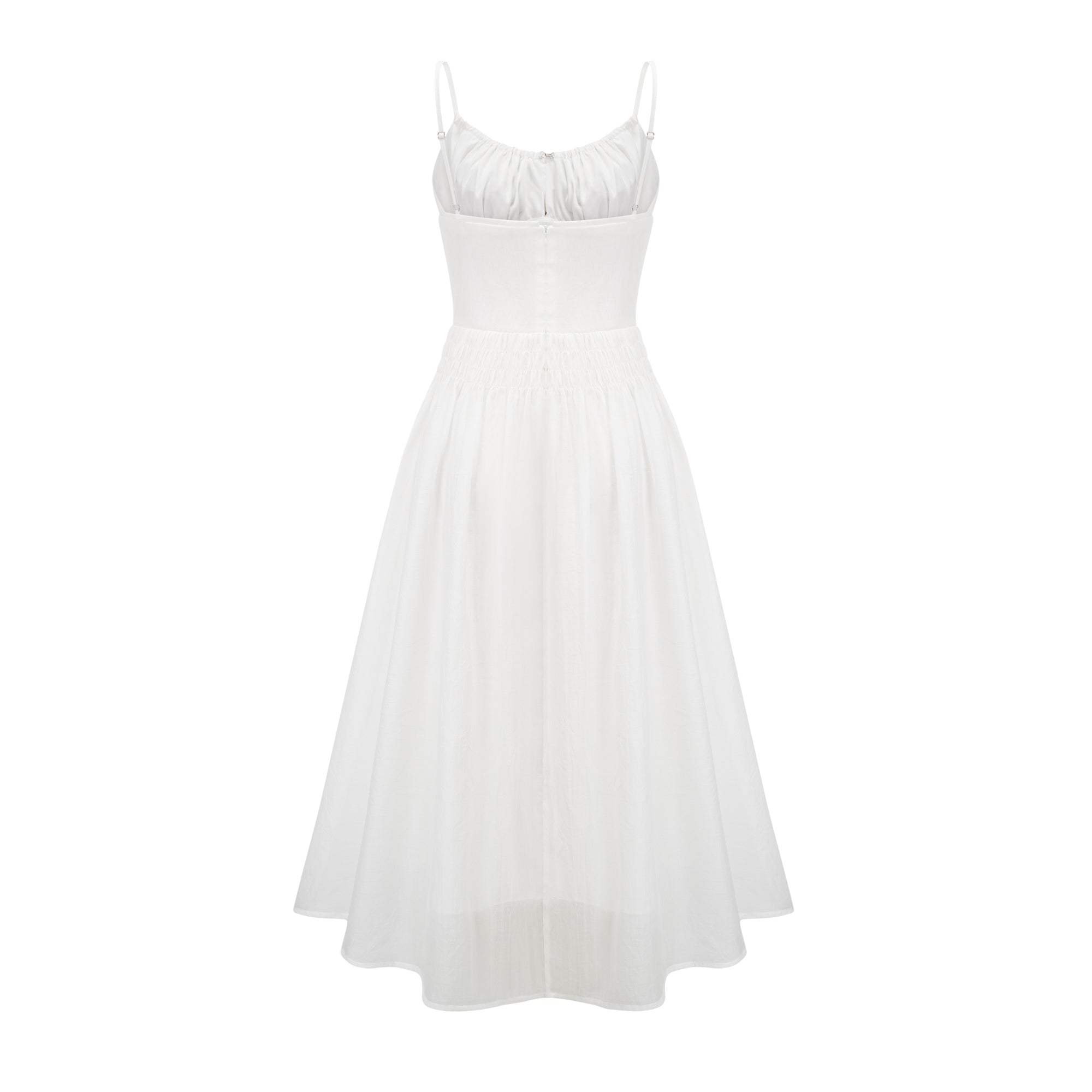 Sancia kayışlı midi elbise