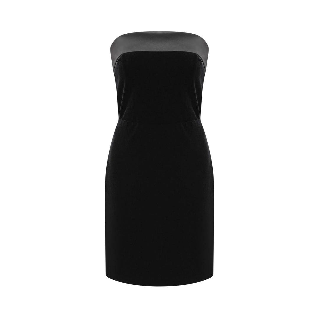 Loubella kadife mini elbise