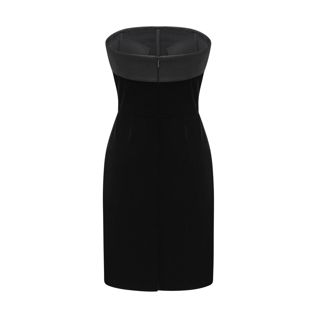 Loubella kadife mini elbise