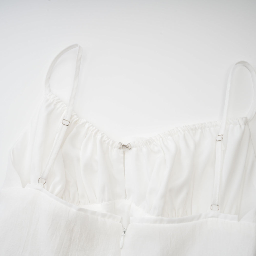 Sancia kayışlı midi elbise