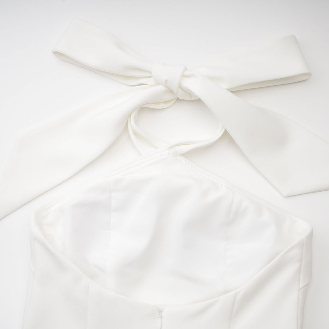 Azzurra midi elbise