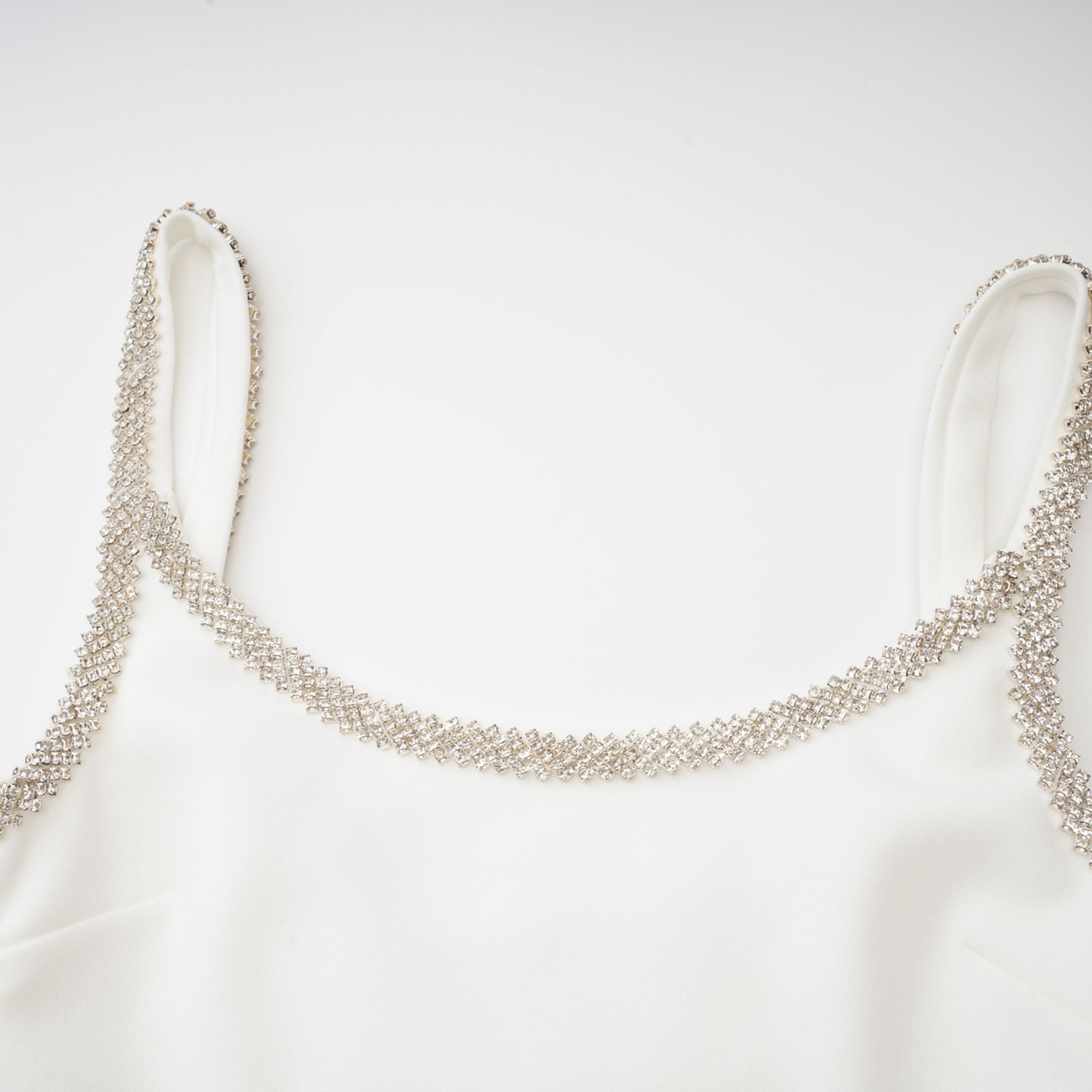 Hélène işlemeli midi elbise