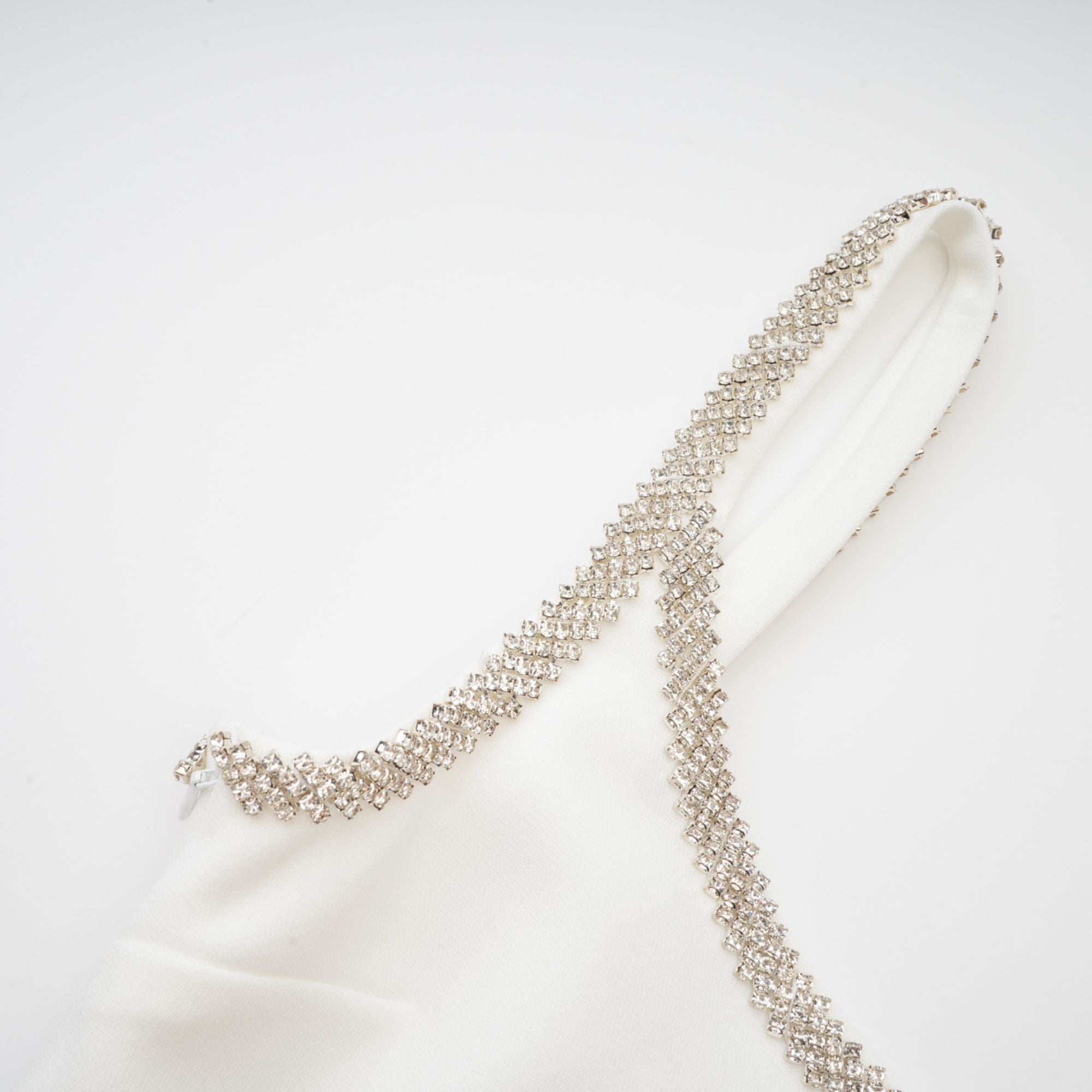 Hélène işlemeli midi elbise