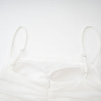 Hermine şeffaf midi elbise