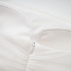 Hermine şeffaf midi elbise