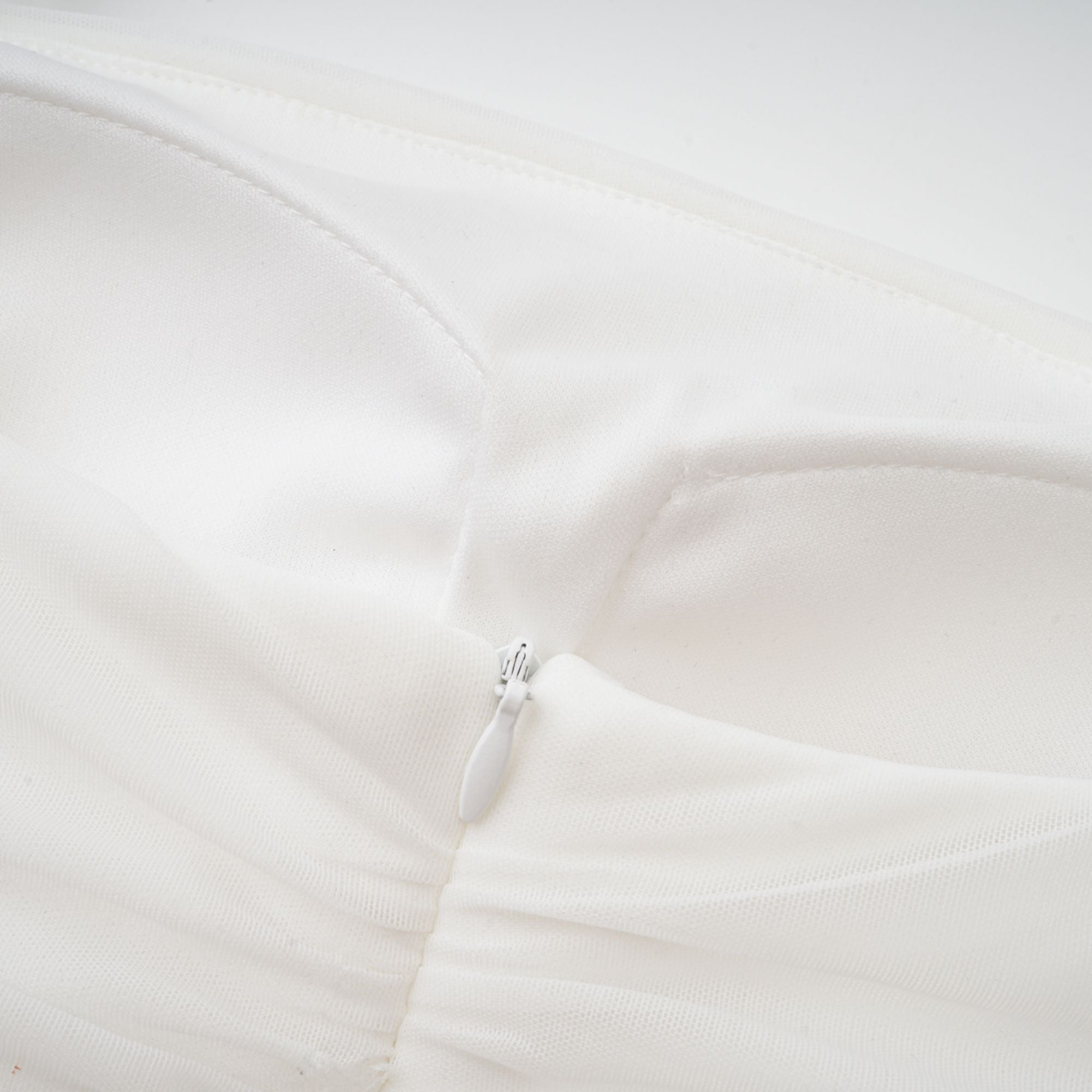 Hermine şeffaf midi elbise