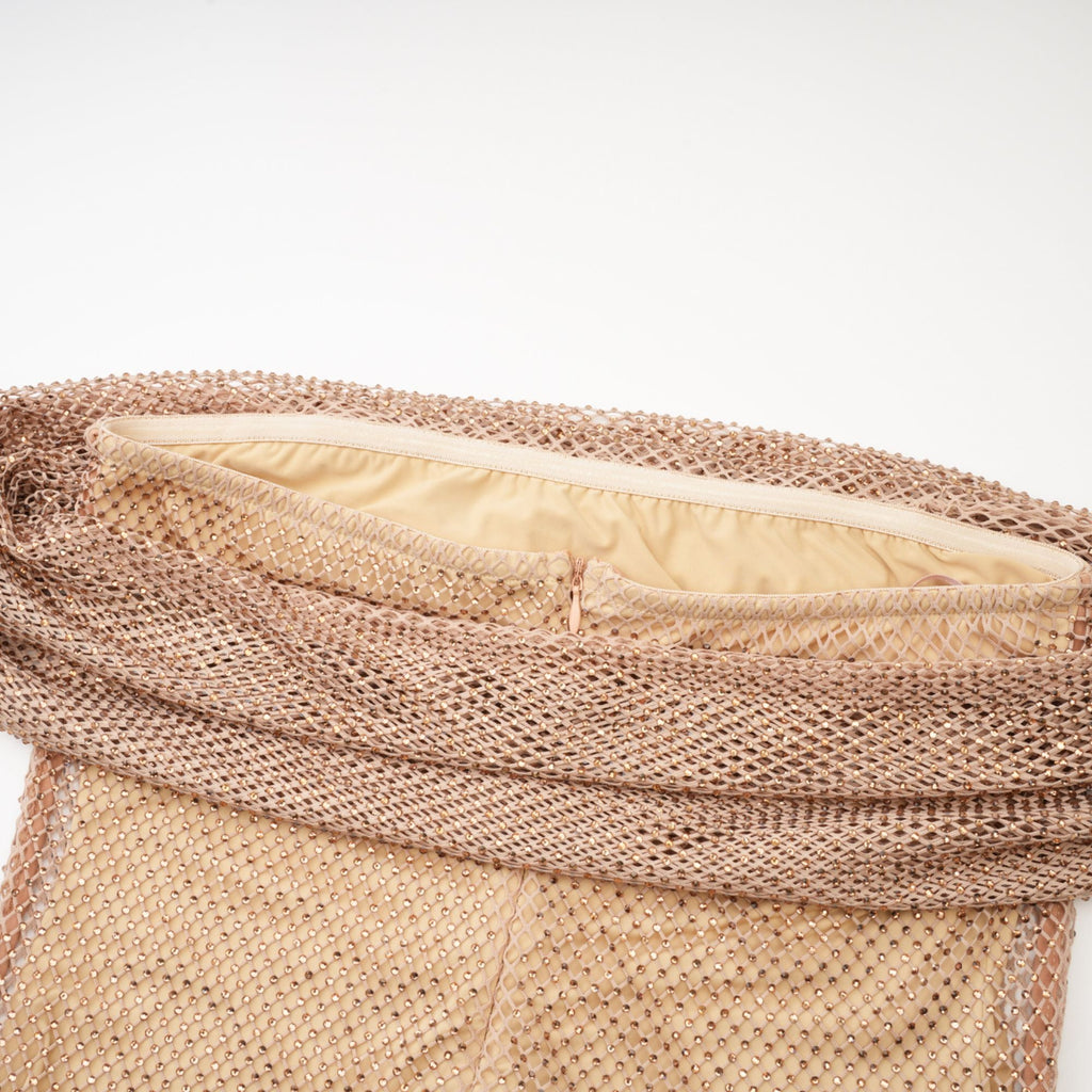 Lourdes maksi elbise