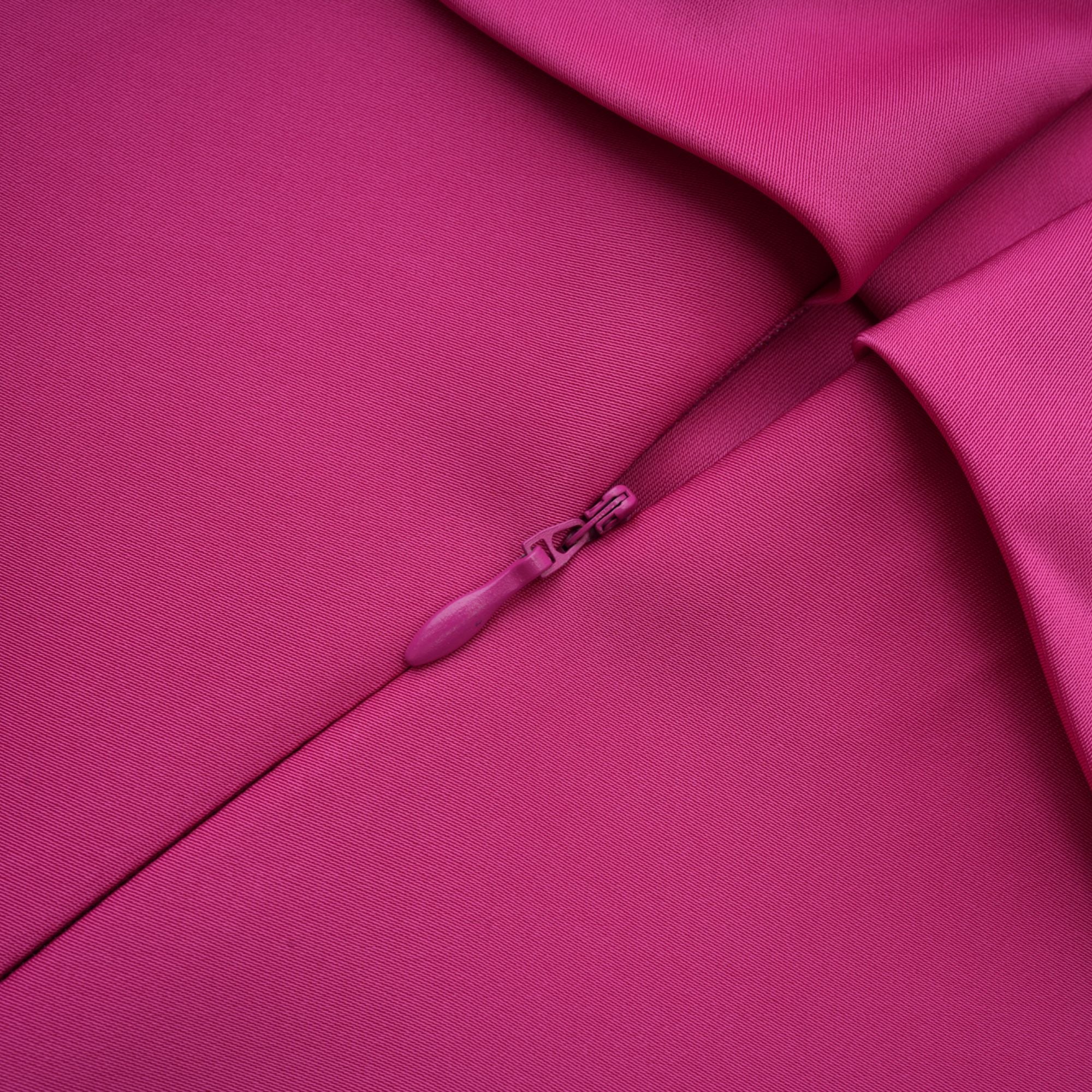 Yasmine saten midi elbise