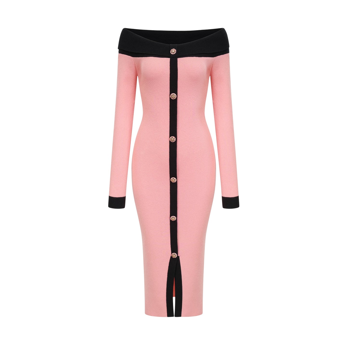 Carine midi elbise