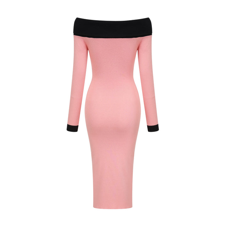 Carine midi elbise