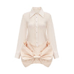 Élodie şeffaf mini elbise