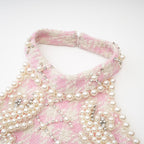 Capucine inci mini elbise