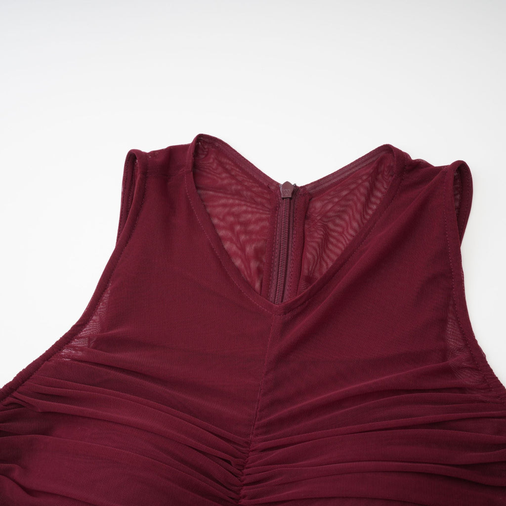 Renée dantelli midi elbise