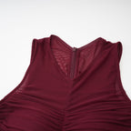 Renée dantelli midi elbise