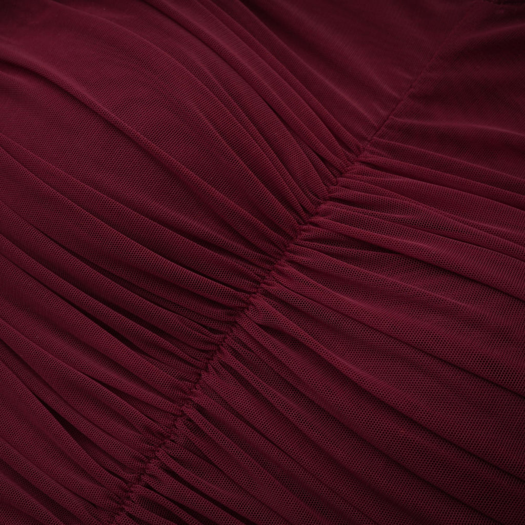 Renée dantelli midi elbise