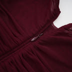 Renée dantelli midi elbise