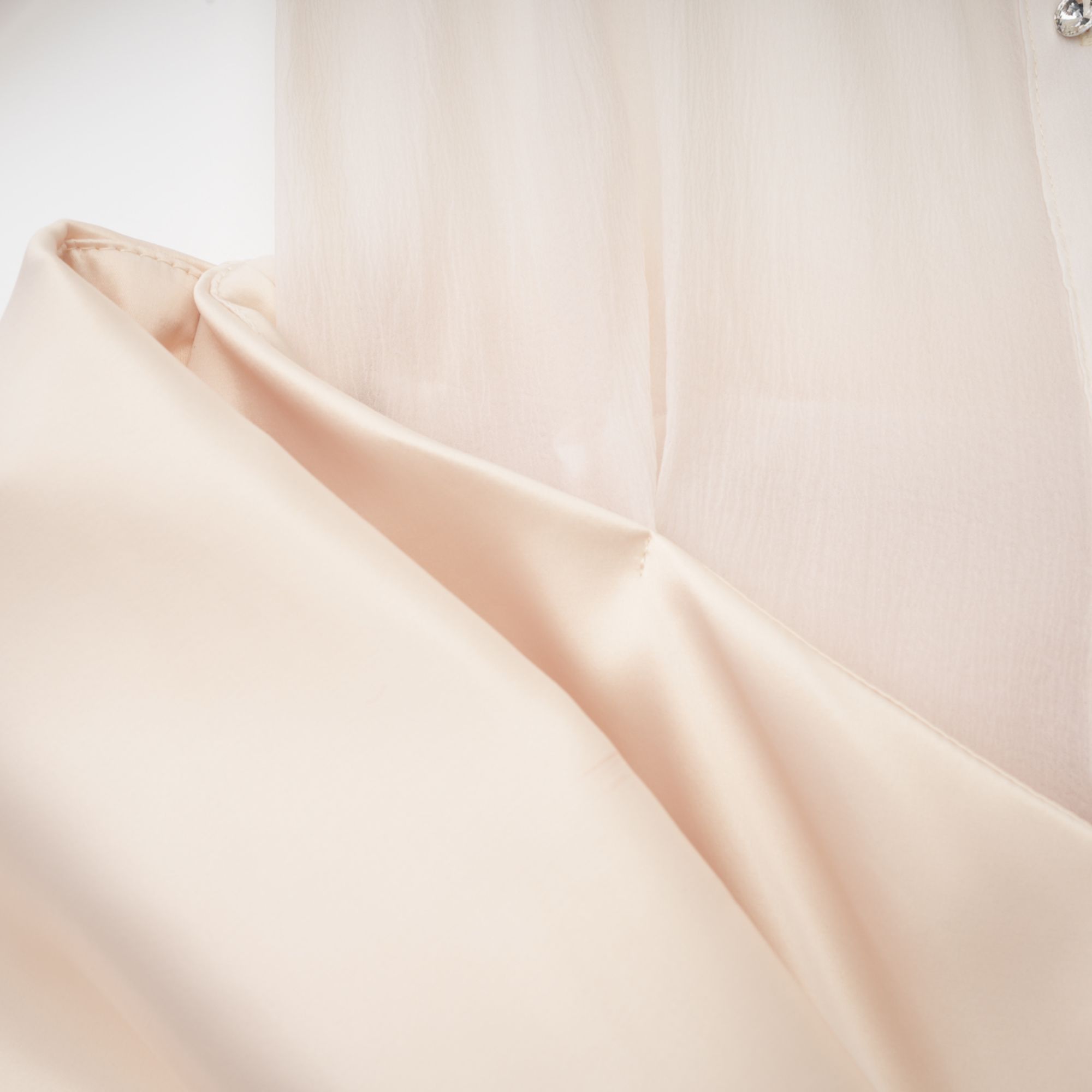 Élodie şeffaf mini elbise