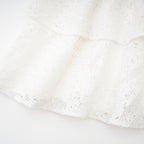 Cyrielle dantel mini elbise