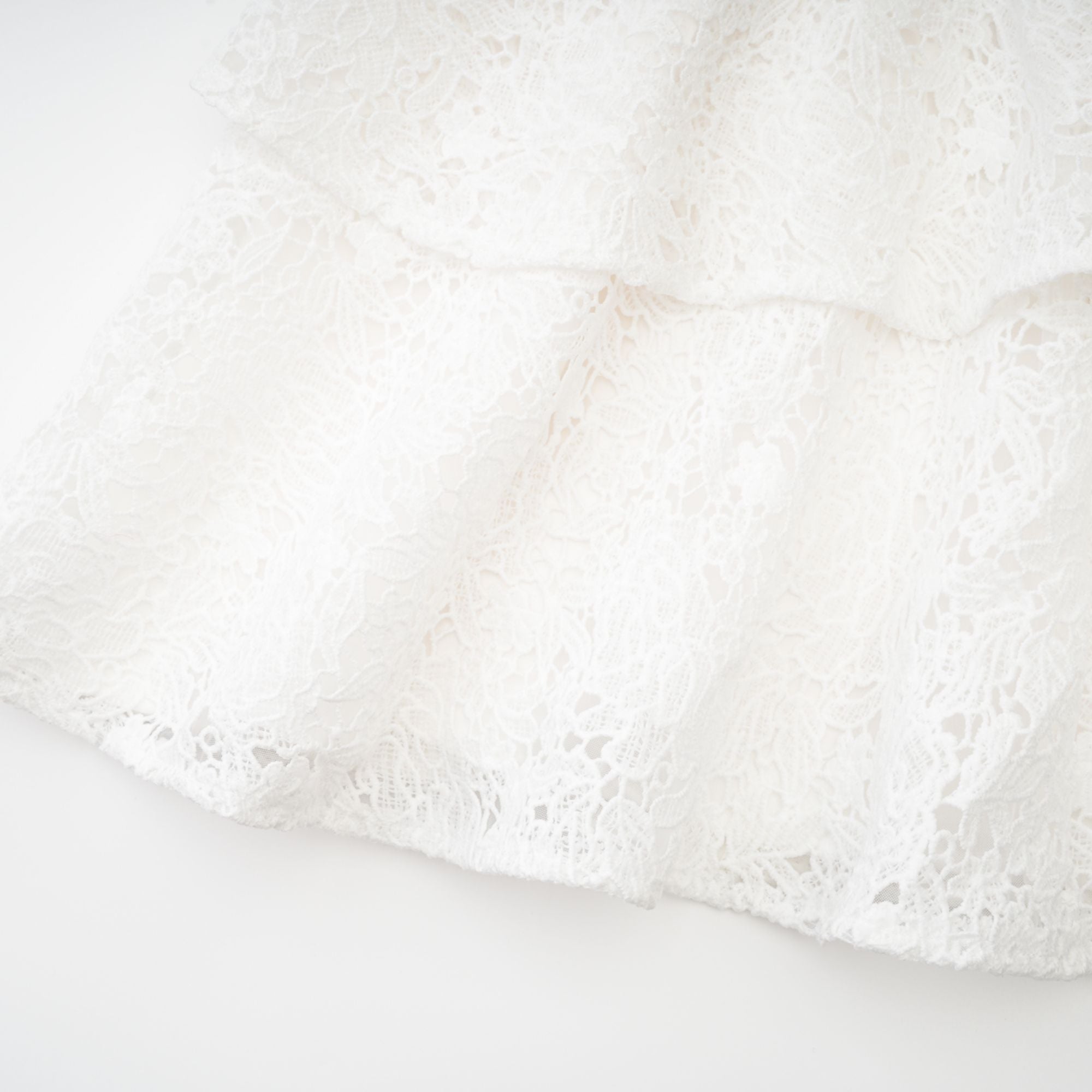 Cyrielle dantel mini elbise