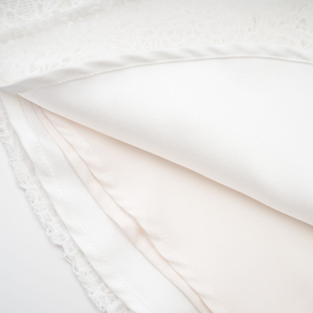 Cyrielle dantel mini elbise