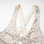 Raphaëlle dekolteli maksi elbise