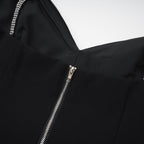 Clémence kuş mini elbise