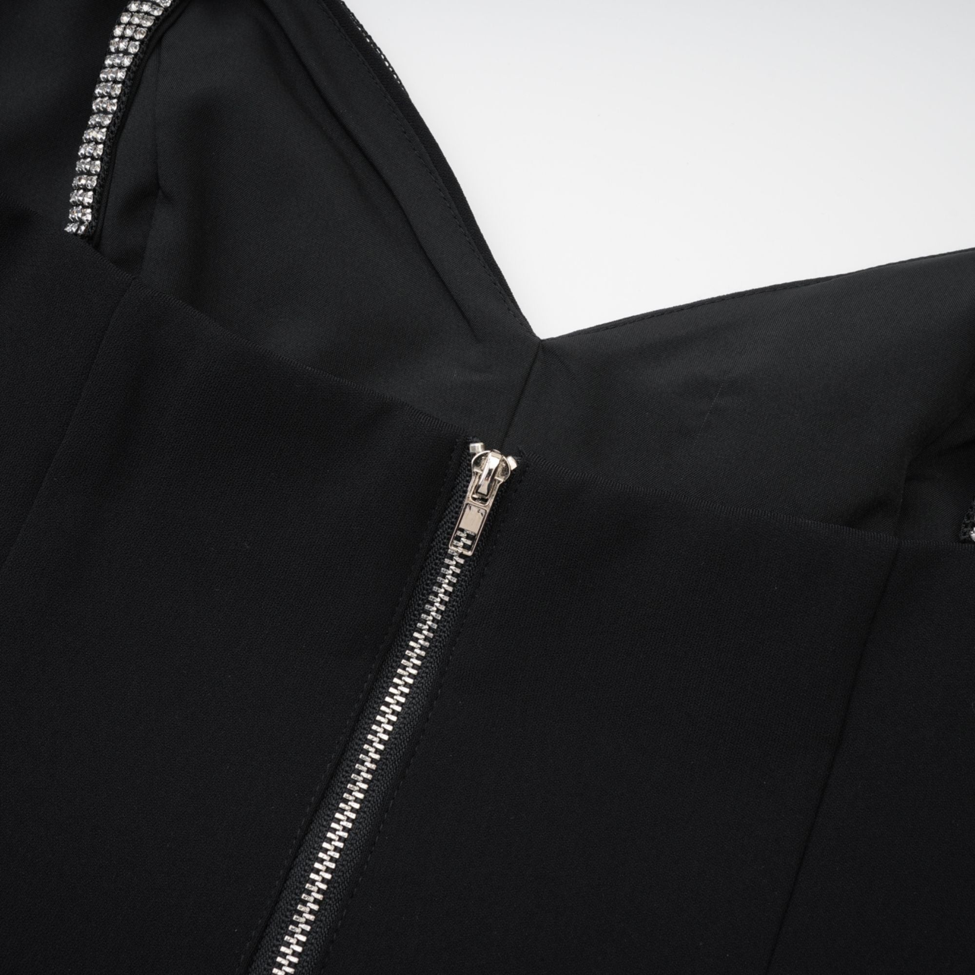 Clémence kuş mini elbise