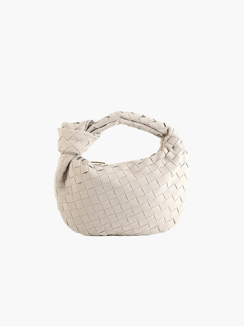 Woven Mini Premium Süet Çanta