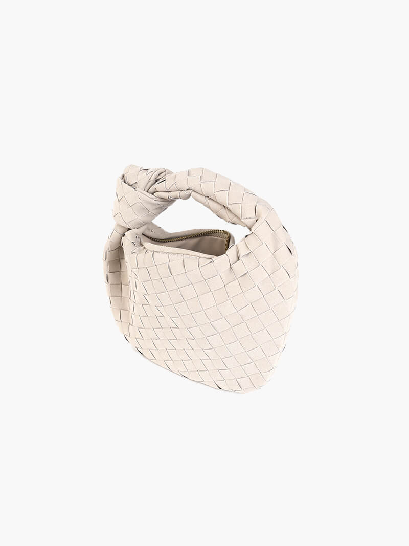 Woven Mini Premium Süet Çanta