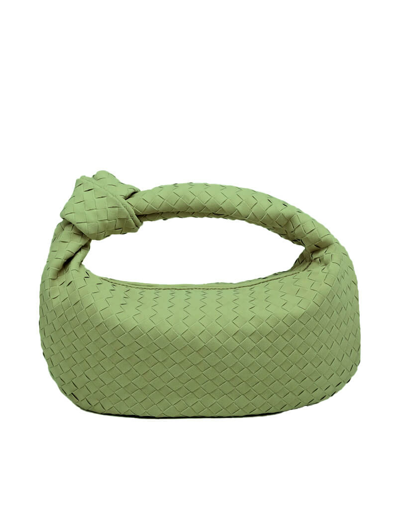 Woven Orta Boy Premium Süet Çanta