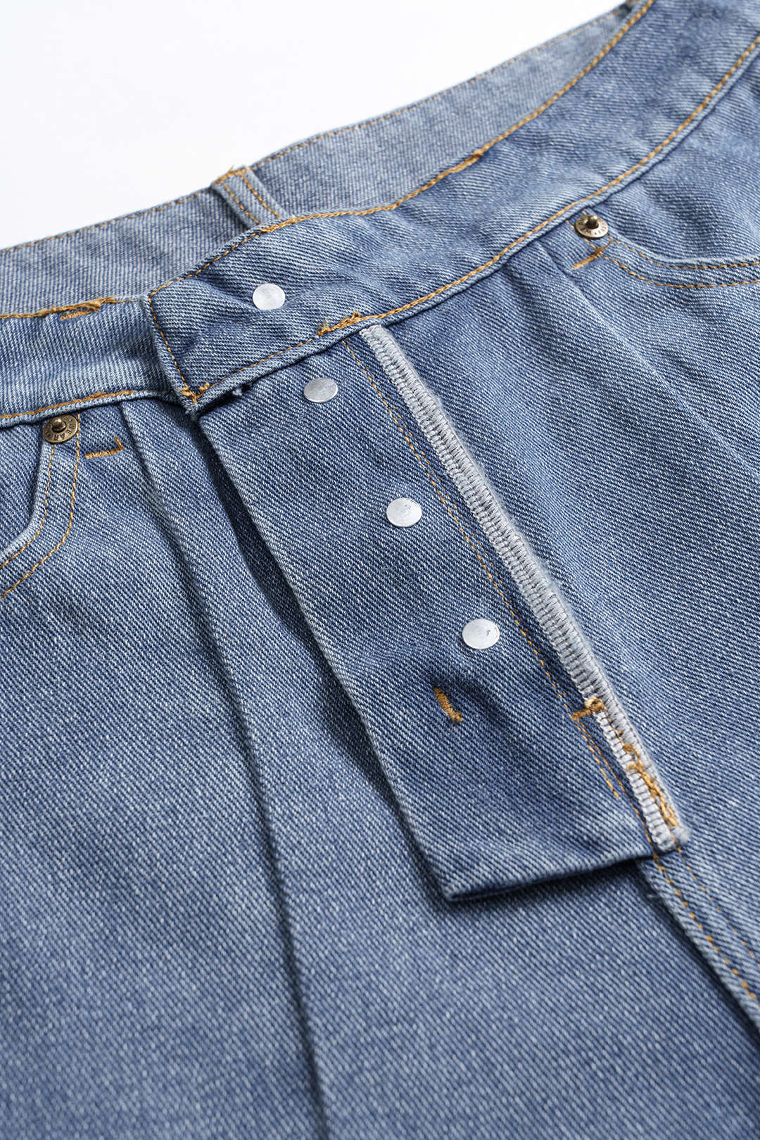 denim Cepli Şort