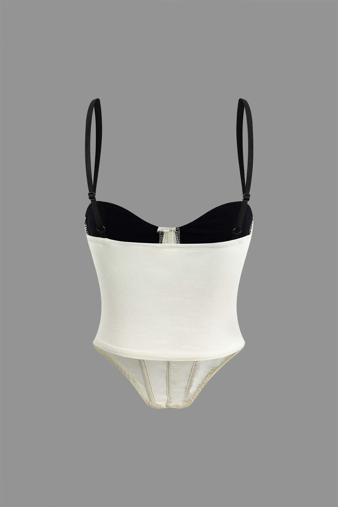 Kontrast Askılı Korseli Askılı Üst