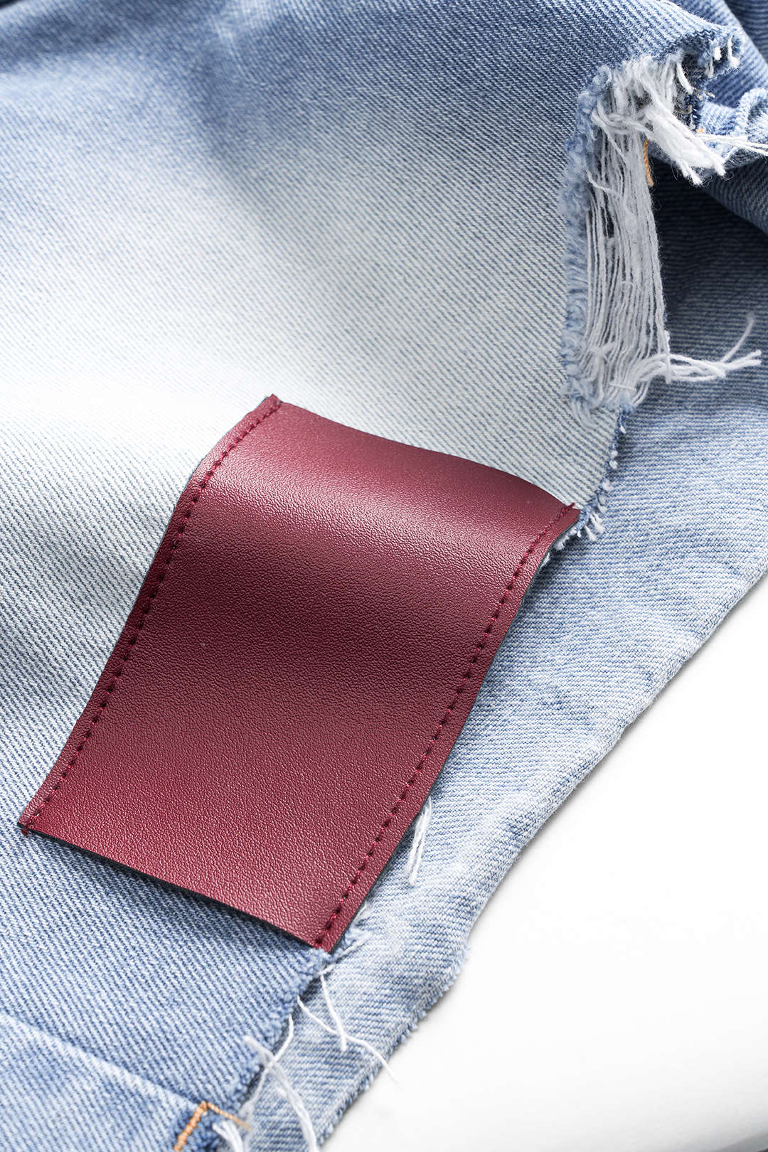 Denim Cepli Şort