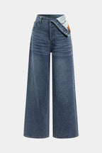 Yüksek bel Denim Barrel Kot