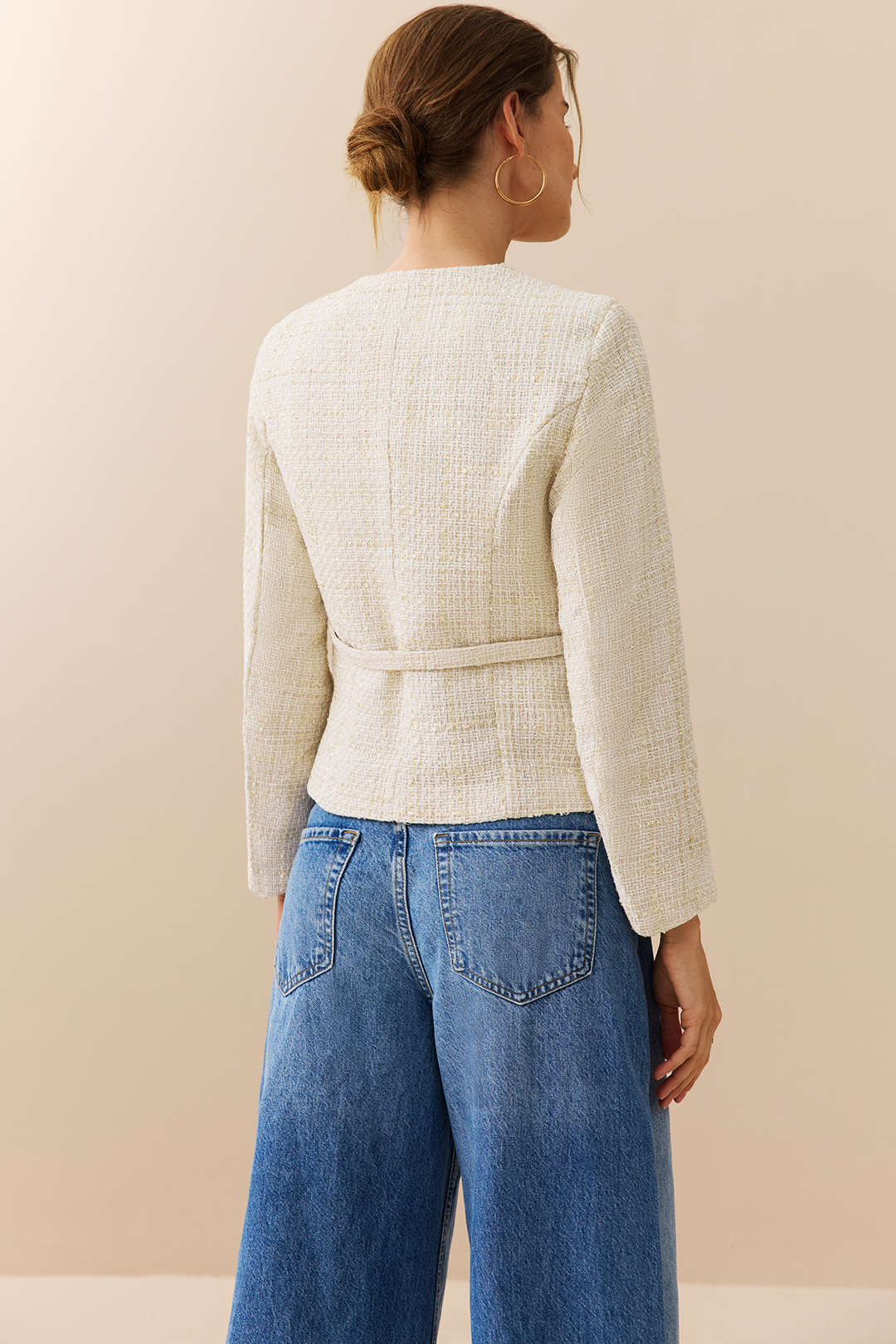 Düğmeli Blazer Ceket