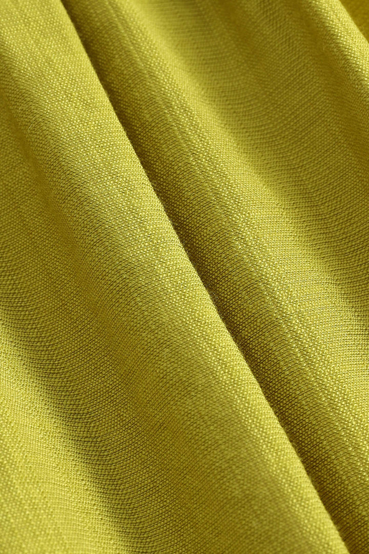 Büzgü Detaylı Kısa Kollu Üst ve Bağlamalı Bol Paça Pantolon Takımı