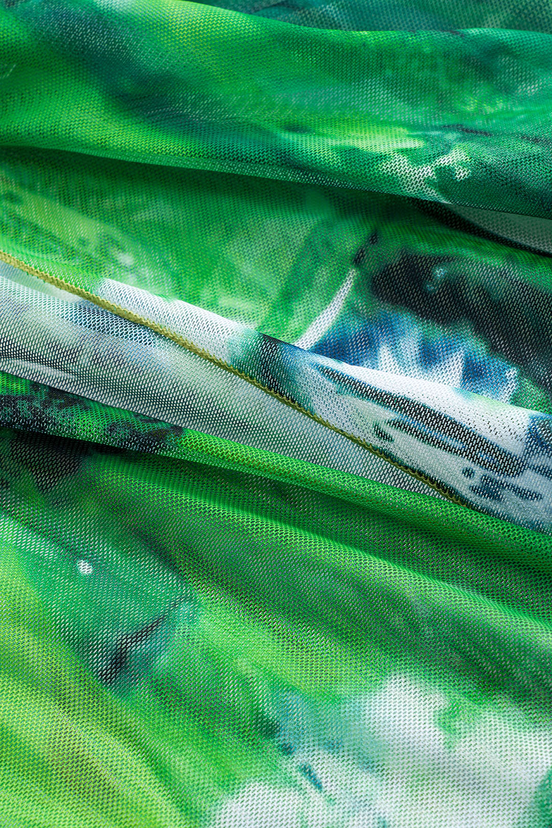 Soyut Suluboya Baskı File Örtüsü