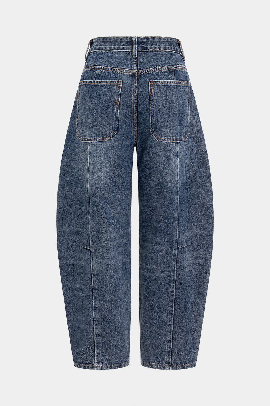 Denim Barrel Kot