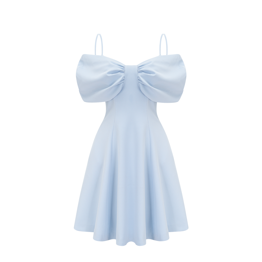 Valerie ilmekli kloş mini elbise