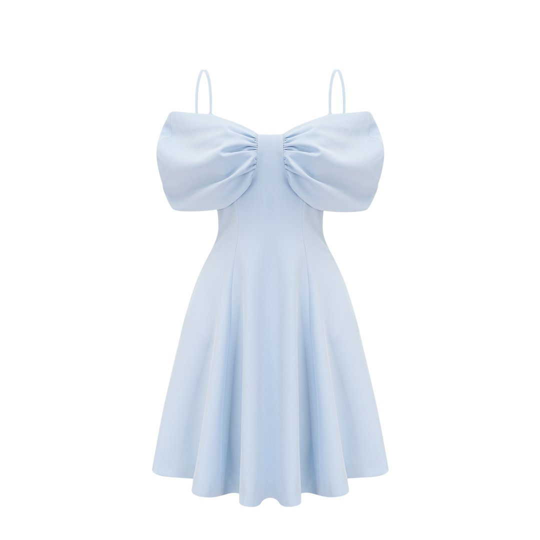 Valerie ilmekli kloş mini elbise