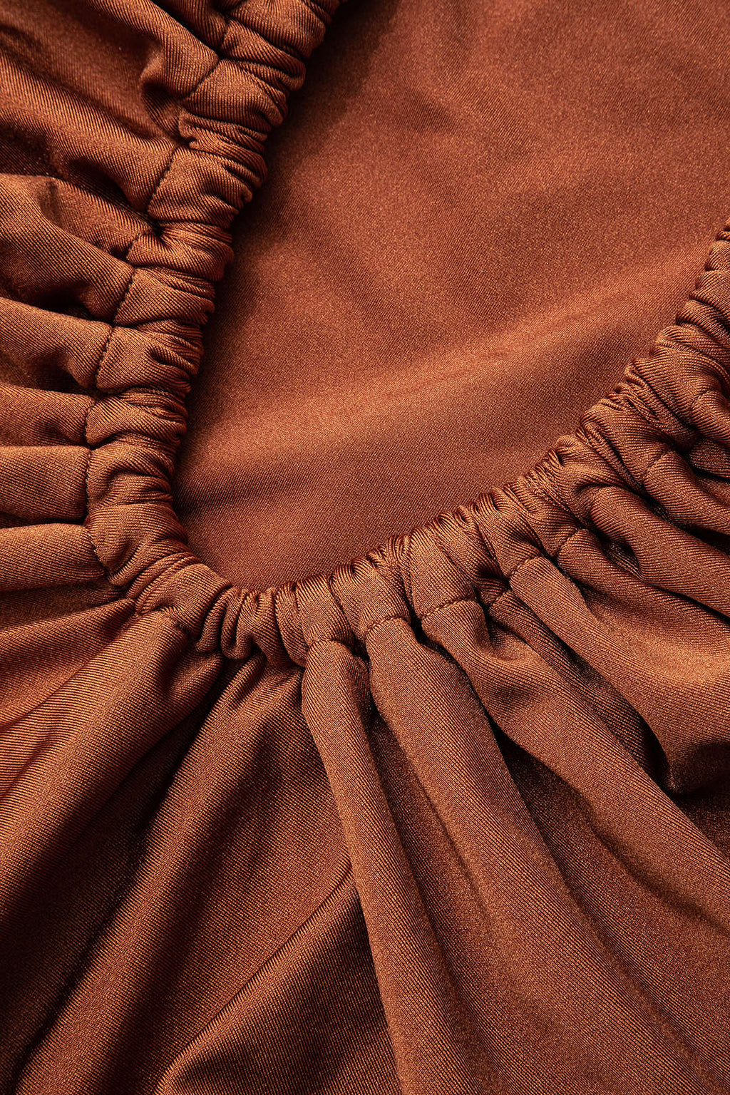 Karın Kontrol Bağcıklı Halter Büzgülü Tek Parça Mayo