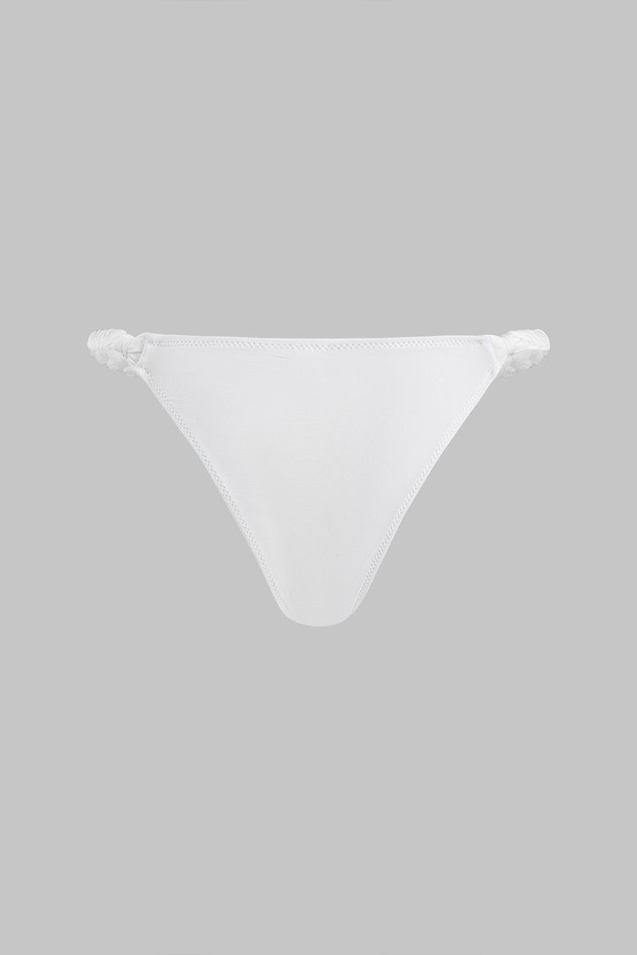 Büzgülü Bağlamalı Sırt Dekolteli Bikini Takımı