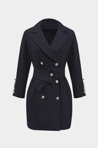 Düğmeli Uzun Kollu Blazer Ceket