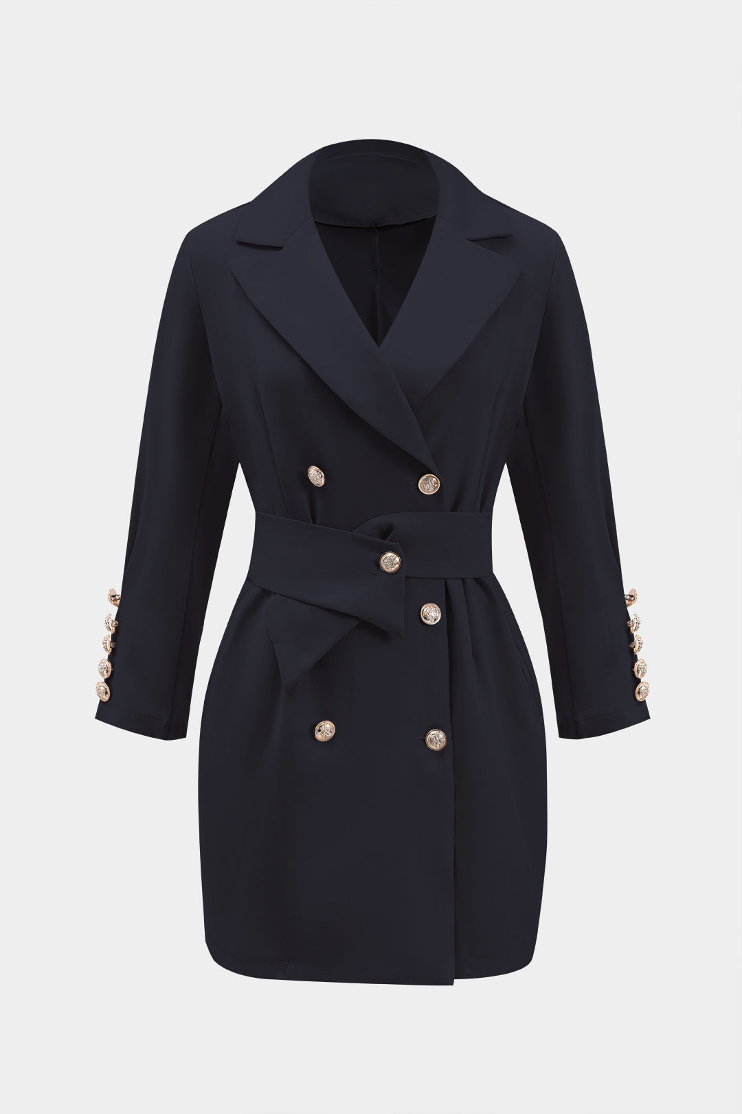 Düğmeli Uzun Kollu Blazer Ceket