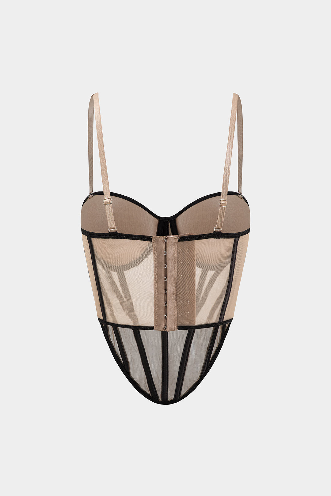 Patchwork Korseli Mesh