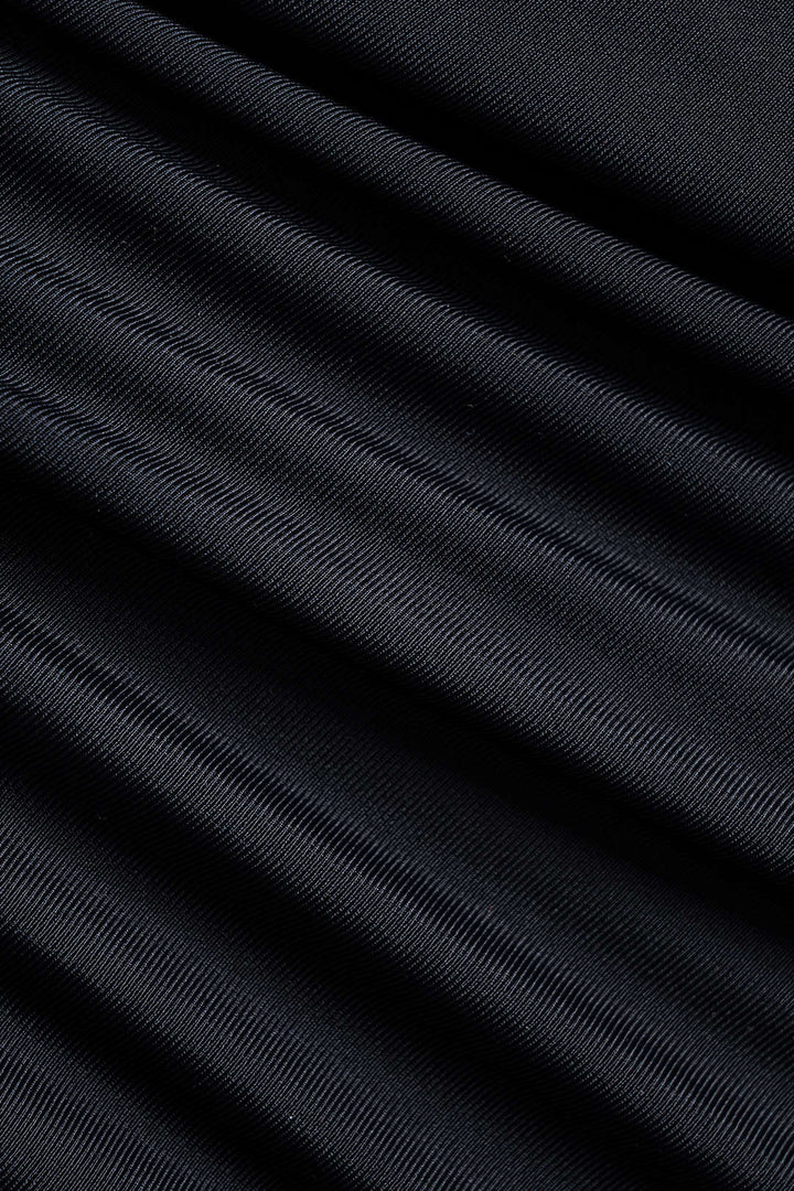 Metalik Yıldız Şekilli Dekorlu Büzgülü Kesik Detaylı Karın Toparlayıcı Tek Parça Mayo